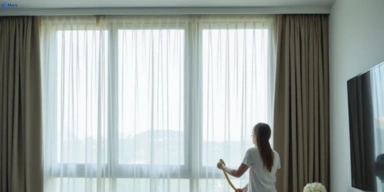 Delicate fabric curtain stain removal silk velvet sheer eynesbury-vic treatment