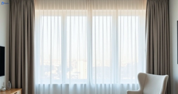 Freshly steam cleaned curtains in eynesbury-vic QLD